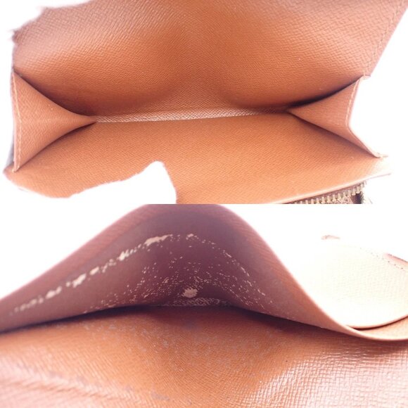 LOUIS VUITTON Porte Monnaie Billets Tresor Wallet Monogram Brown M61730 07EF433 - Picture 13 of 16